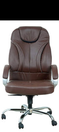 Dark Brown High-Back Executive Chair - PU Leather