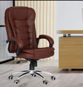 White Bar/Counter Height Chair - Chrome Pedestal